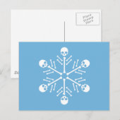 Snowflakes Briefkaart (Voorkant / Achterkant)