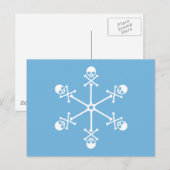Snowflakes Briefkaart (Voorkant / Achterkant)