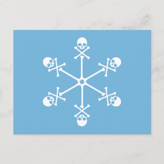 Snowflakes Briefkaart (Voorkant)