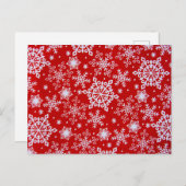 Snowflakes Briefkaart (Voorkant / Achterkant)