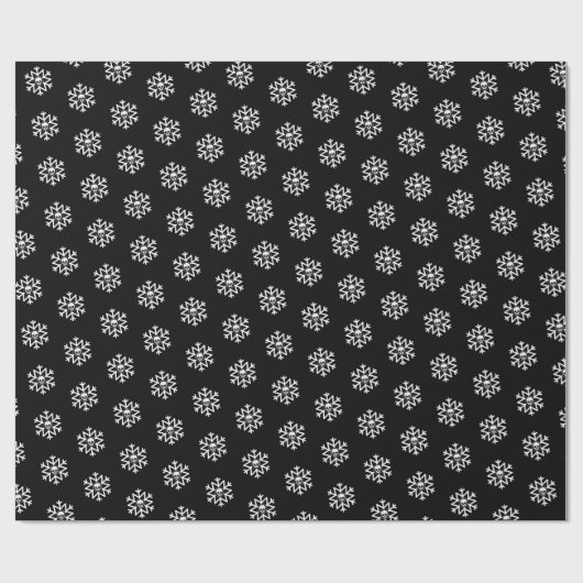Snowflakes Cadeaupapier (Vlak)