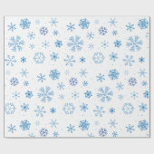 Snowflakes  cadeaupapier (Vlak)