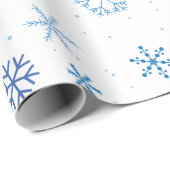 Snowflakes  cadeaupapier (Rol Hoek)