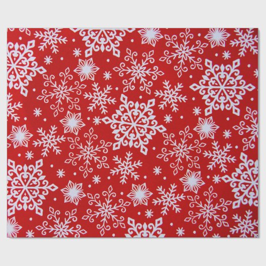 Snowflakes Cadeaupapier (Vlak)