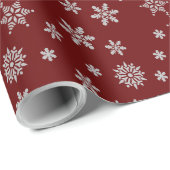 Snowflakes Cadeaupapier (Rol Hoek)