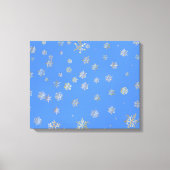 SNOWFLAKES CANVAS AFDRUK (Voorkant)