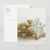 Snowflakes Cookies Briefkaart (Voorkant / Achterkant)