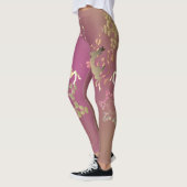 Snowflakes en rendieren leggings (Links)