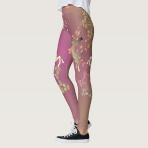 Snowflakes en rendieren leggings