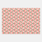 Snowflakes en schildpadden, kerstschroefset inpakpapier vel (Voorkant 2)