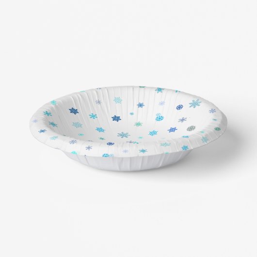 Snowflakes, gedrukt papieren kommen (Gebogen)