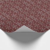 Snowflakes Gift Wrap Cadeaupapier (Hoek)