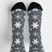 Snowflakes Grey Sokken (Top)