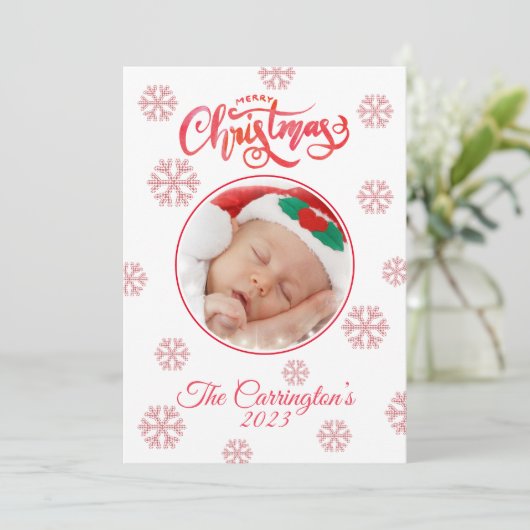 Snowflakes Holiday (Staand voorkant)