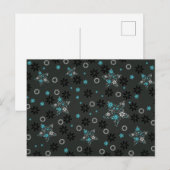 Snowflakes Holiday Briefkaart (Voorkant / Achterkant)