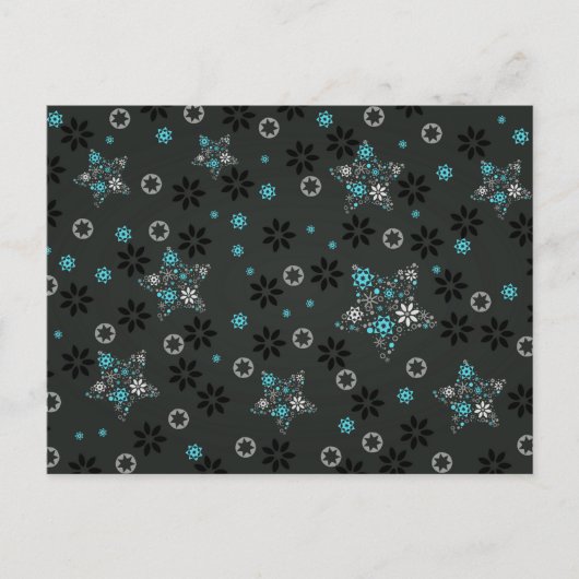 Snowflakes Holiday Briefkaart (Voorkant)