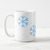 Snowflakes Holiday Mok (Links)