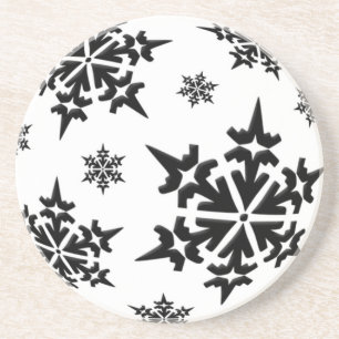 Snowflakes Holiday Onderzetter