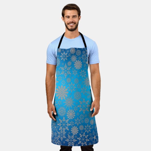 Snowflakes Holiday Schort (Gedragen)