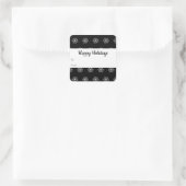 Snowflakes Holiday Sticker Labels  (Tas)