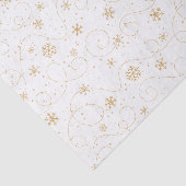 Snowflakes Holiday Tissuepapier (Detail)