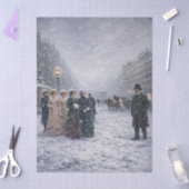 Snowflakes in Paris Tissuepapier (Craft)