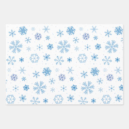 Snowflakes  inpakpapier vel