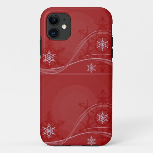 Snowflakes iPhone5 Hoesje (Achterkant)