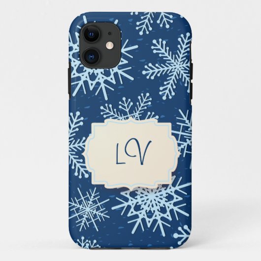 Snowflakes, iPhone 5 hoesje (Achterkant)