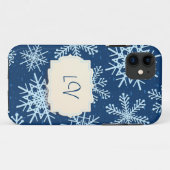 Snowflakes, iPhone 5 hoesje (Achterkant (horizontaal))