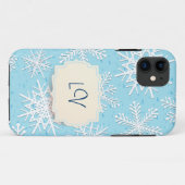 Snowflakes, iPhone 5 hoesje (Achterkant (horizontaal))