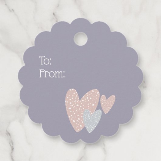 Snowflakes kerst bedankjes labels (Achterkant)