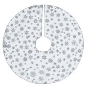 Snowflakes kerst kerstboom rok (Voorkant)