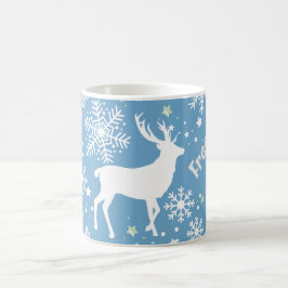 Snowflakes kerst koffiemok