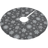 Snowflakes Kerstboom Rok (Gekanteld)