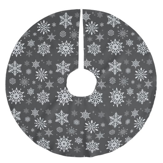 Snowflakes Kerstboom Rok (Voorkant)