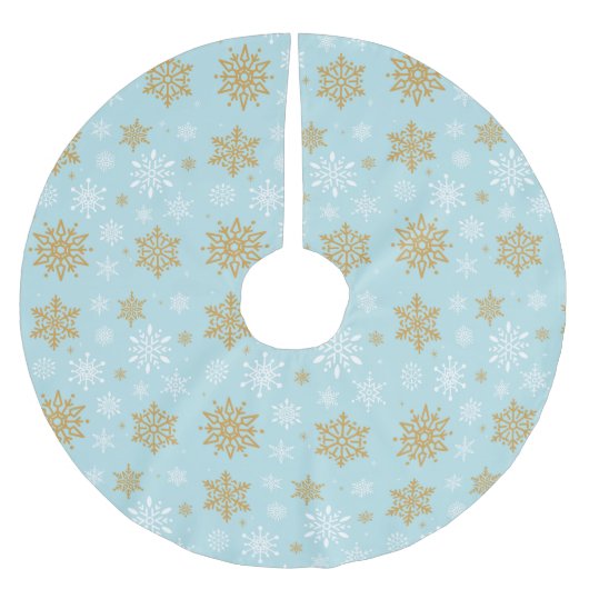Snowflakes Kerstboom Rok (Voorkant)