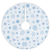 Snowflakes  kerstboom rok (Voorkant)