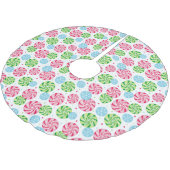 Snowflakes Kerstboom Rok (Gekanteld)