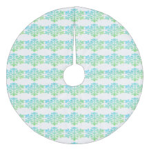 Snowflakes kerstboomrok