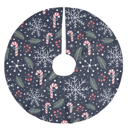 Snowflakes, kerstboomrokken kerstboom rok (Voorkant)