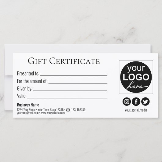 Snowflakes kerstboomroop zwarte grijze kaartje (Achterkant)