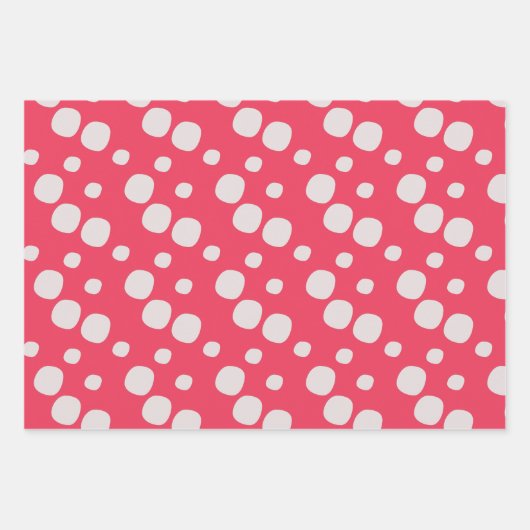 Snowflakes-kerstfeestdag met snoepriet inpakpapier vel (Voorkant 3)