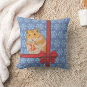 Snowflakes kersthamster kussen (Deken)