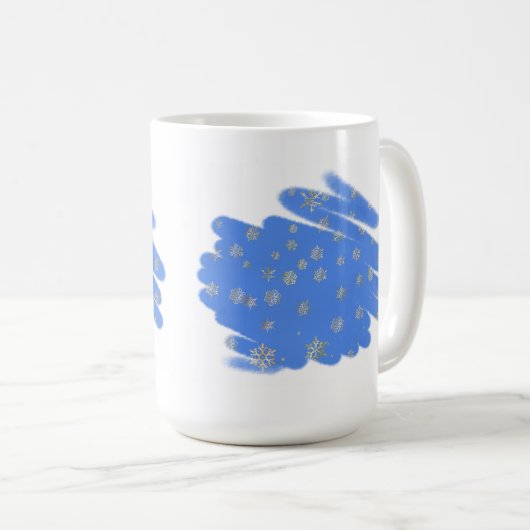 SNOWFLAKES KOFFIEMOK (Voorkant rechts)