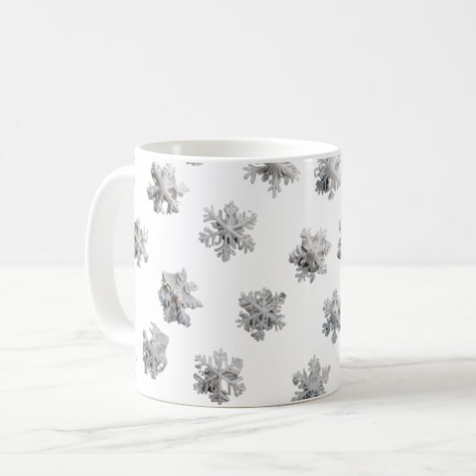 SNOWFLAKES KOFFIEMOK (Voorkant links)