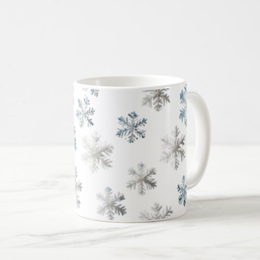 SNOWFLAKES KOFFIEMOK (Voorkant rechts)