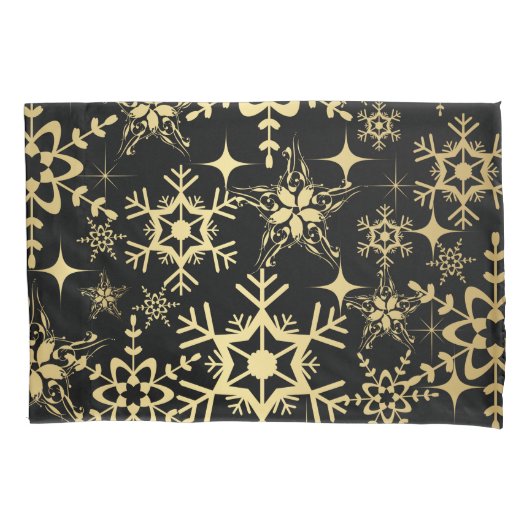 Snowflakes Kussensloop Set (Voorkant-Links)