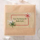 Snowflakes Label (Insitu)