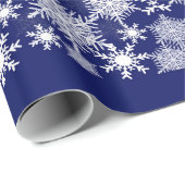 Snowflakes Lace Cadeaupapier (Rol Hoek)